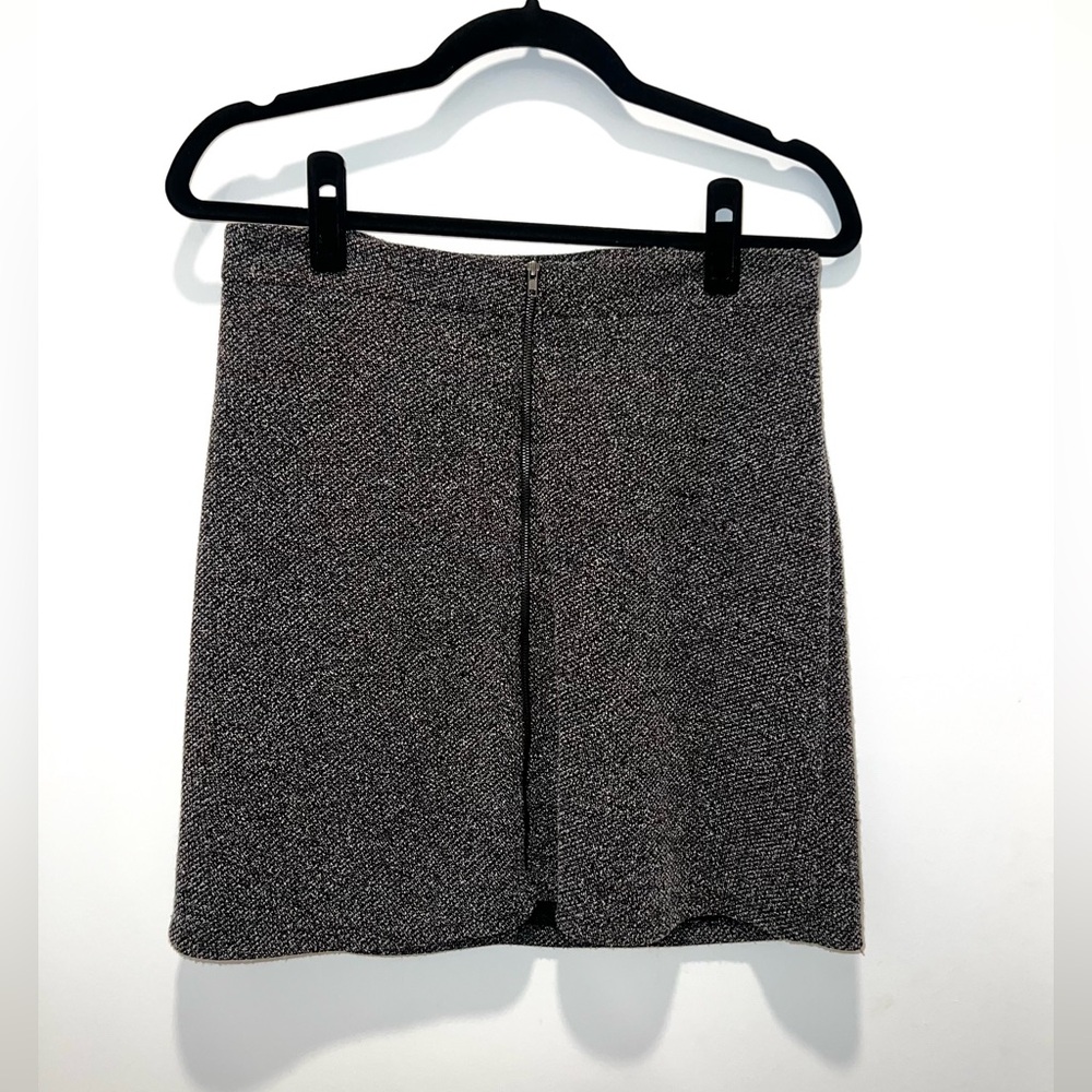 Potter's Pot Monochrome Tweed Skirt